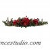 The Holiday Aisle Poinsettia Berry Centerpiece HLDY1328